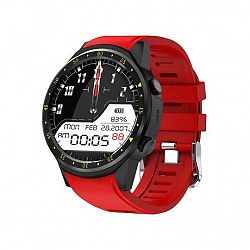 NEOGO SmartWatch F1, okosóra, piros