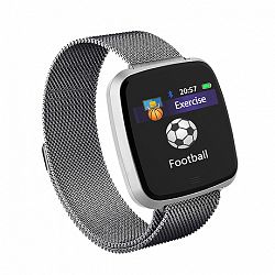 NEOGO SmartWatch G12, okosóra, ezüst
