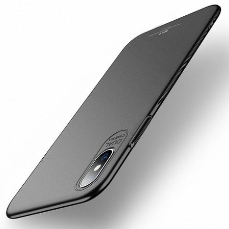 MSVII Simple Ultra-Thin műanyag tok iPhone XS Max, fekete