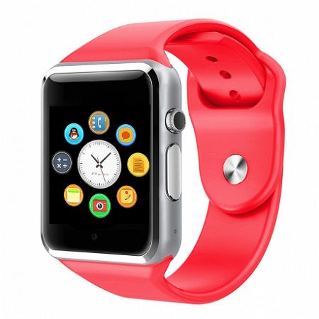 NEOGO SmartWatch A1, okosóra, piros