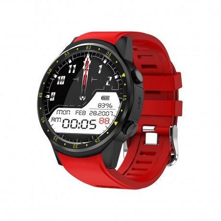 NEOGO SmartWatch F1, okosóra, piros