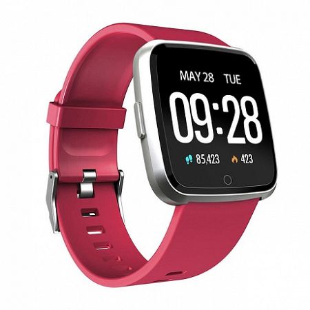 NEOGO SmartWatch YS7, okosóra, piros