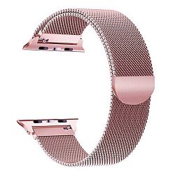 Apple Watch Milanese 42/44mm szíj, Rose Pink