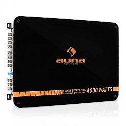 Auna Dark Star 4000, 4000 W, 4 csatornás végfokerősítő