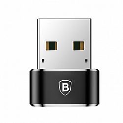Baseus adapter USB Type-C / USB, fekete (CAAOTG-01)