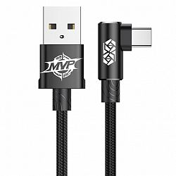 Baseus MVP kábel USB / USB-C 2m, fekete 