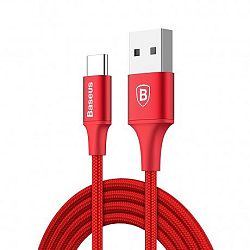Baseus Rapid kábel USB / USB Type-C 2m, piros (CATSU-C09)