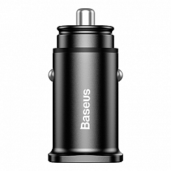 Baseus Square 2x USB QC 3.0 autós töltő, fekete (CCALL-DS01)