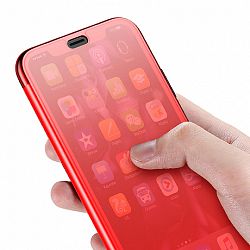 Baseus Touchable szilikon tok iPhone XS Max, piros (WIAPIPH65-TS09)