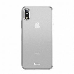 Baseus Wing Ultra Thin műanyag tok iPhone XR, fehér (WIAPIPH61-E02)
