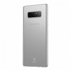 Baseus Wing Ultra Thin szilikon tok Samsung Galaxy Note 8, fehér