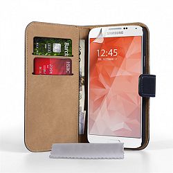 Caseflex bőrtok Real Leather Wallet Samsung Galaxy S6 Fekete