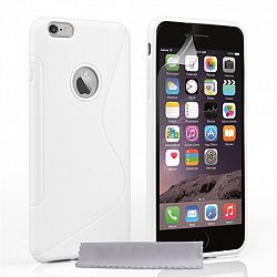Caseflex szilikon tok S-Line Gel iPhone 6/6s Plus Fehér