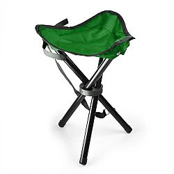 DURAMAXX Hordozható kempingszék, horgász szék, zöld-fekete, 500 g