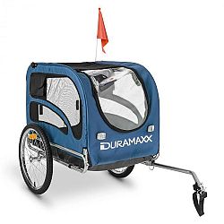 DURAMAXX King Rex kutyaszállító kerékpár utánfutó , acélcsövek 250 l, 40 kg