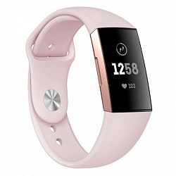 Fitbit Charge 3 Silicone (Small) szíj, Apricot