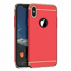 iPaky 3 in 1 Elegant műanyag tok iPhone X/XS, piros