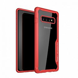 iPaky Survival Anti-Fall szilikon tok Samsung Galaxy S10e, piros