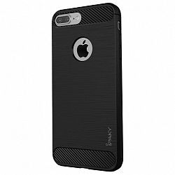 iPaky szilikon tok Slim Carbon iPhone 7/8 Plus Fekete