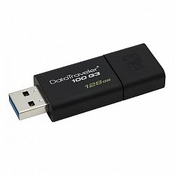 Kingston DataTraveler 100 G3 128GB USB 3.0, fekete (DT100G3/128GB)