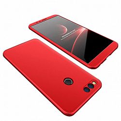 Műanyag tok 360 Full Body Protection Huawei Honor 7X Piros