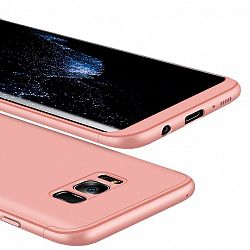 Műanyag tok 360 Full Body Samsung Galaxy S8 Rózsaszín