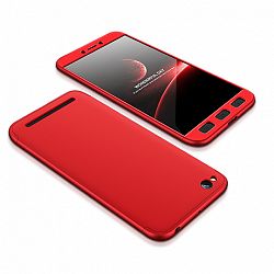 Műanyag tok 360 Full Body Xiaomi Redmi 5A Piros