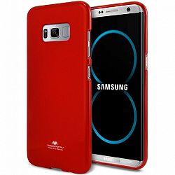 Mercury szilikon tok Goospery Jelly Samsung Galaxy S8 Plus Piros