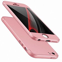 MG 360 Full Body műanyag tok iPhone 5/5s/SE, rózsaszín