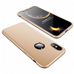 MG 360 Full Body műanyag tok iPhone X/XS, arany