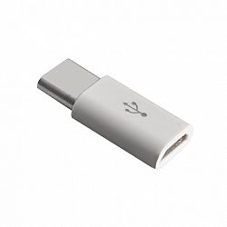 MG adapter Micro USB / USB Type-C, fehér