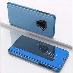 MG Clear View könyv tok Huawei Mate 30 Lite, kék