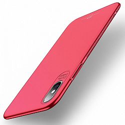 MSVII Simple Ultra-Thin műanyag tok iPhone XS Max, piros