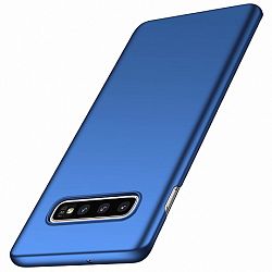 MSVII Simple Ultra-Thin műanyag tok Samsung Galaxy S10, kék