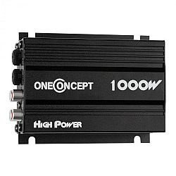 OneConcept 4-csatornás oneConcept X4-A4 erősítő, 600 W, fekete