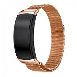Samsung Gear Fit 2 Milanese szíj, Rose Gold