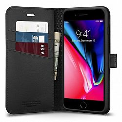 Spigen Wallet S könyv tok iPhone 7/8 Plus, fekete (055CS22637)