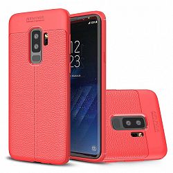 Szilikon tok Litchi Pattern Samsung Galaxy S9 G960, piros