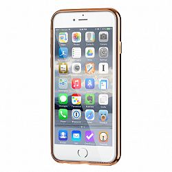 Szilikon tok Metalic Slim case iPhone 6/6S Plus Arany