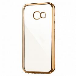 Szilikon tok Metalic Slim Samsung Galaxy A3 2017 Arany