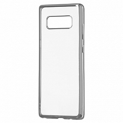 Szilikon tok Metalic Slim Samsung Galaxy S9 Ezüst