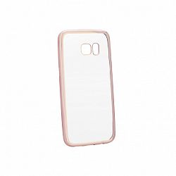 Szilikon tok Metalic Slim Samsung Galaxy S9 Rózsaszín