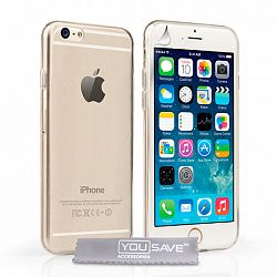 YouSave szilikon tok Ultra Thin Gel iPhone 6/6s átlátszó