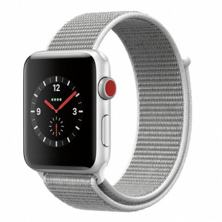 Apple Watch Nylon 42/44mm szíj, Silver