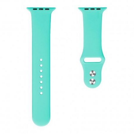 Apple Watch Soft Silicone 38/40mm szíj, Mint Green