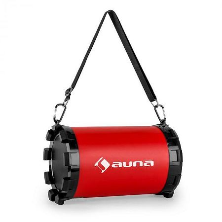 Auna Dr. Red Boom 2.1- bluetooth hangfal, USB, SD, AUX, akkumulátor