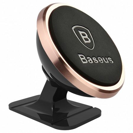 Baseus 360 mágneses autós tartó, rózsaszín (SUGENT-NT0R)