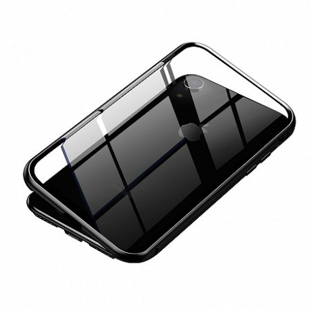Baseus Magnetite Hardware Full Body tok iPhone XR, fekete