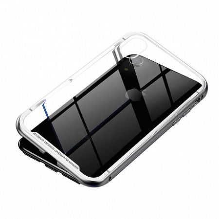 Baseus Magnetite Hardware Full Body tok iPhone XR, szürke
