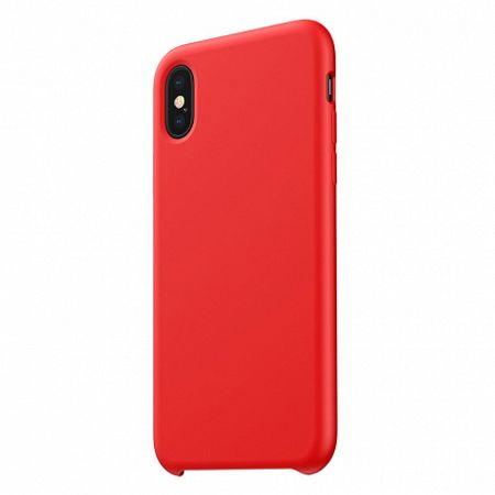 Baseus Original LSR szilikon tok iPhone X/XS, piros (WIAPIPH58-ASL09)